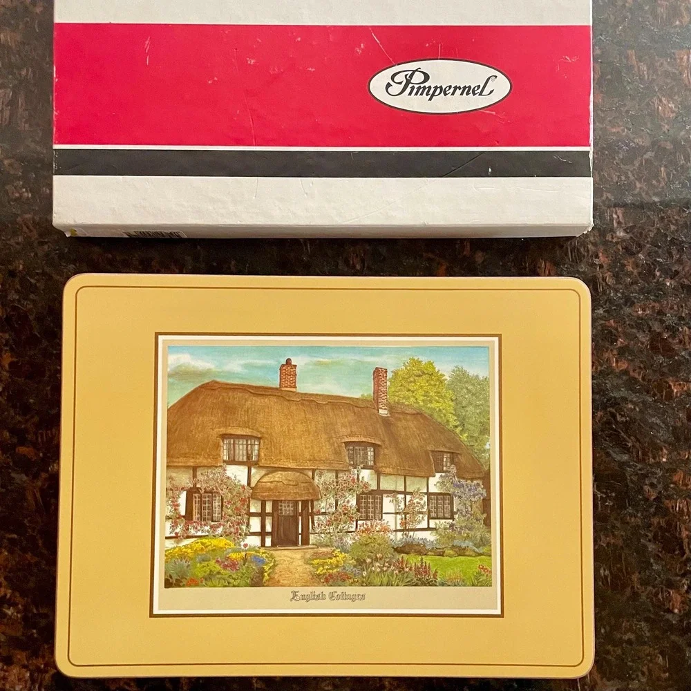 Pimpernel English Cottages Set of 6 Placemats